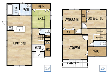 桃山町市場2号間取り