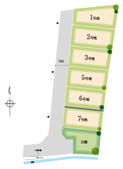 岩出中島4区画図